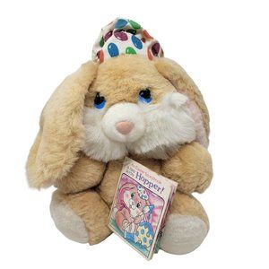 Vintage Walmart Bunny Rabbit Plush 11" Beige Jelly Beans Easter Original Tags